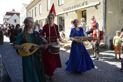 Tre kvinnliga musiker Tre kvinnliga musiker