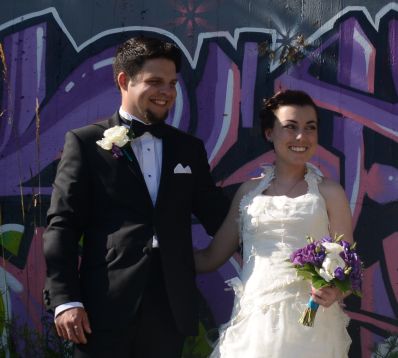 Visby Graffiti - bröllopspar Visby Graffiti - bröllopspar