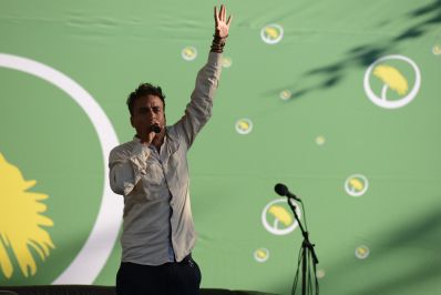 Timbuktu upptrÃ¤dde innan MiljÃ¶partiets tal