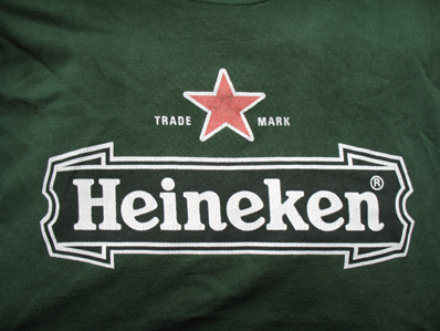 bild - reklamtröja heineken