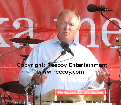 bild - göran persson talar i almedalen bild - göran persson talar i almedalen