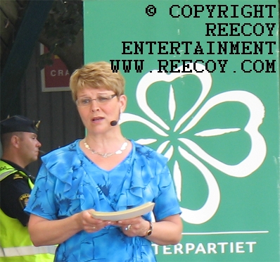 bild - maud olofsson centerpartiet talar i almedalen bild - maud olofsson centerpartiet talar i almedalen