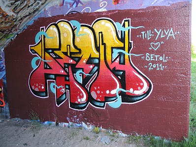 graffiti - legala väggen visby graffiti - legala väggen visby