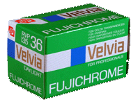 bild - en fÃ¶rpackning Velvia 50 RVP (diafilm)