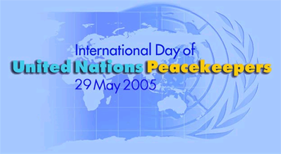 logo - internationella dagen fÃ¶r FNs fredsstyrkor