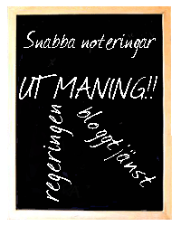 infotavla - snabba noteringar - dagens innehÃ¥ll