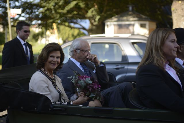 Kungen och Drottningen i Visby den 7 september 2013