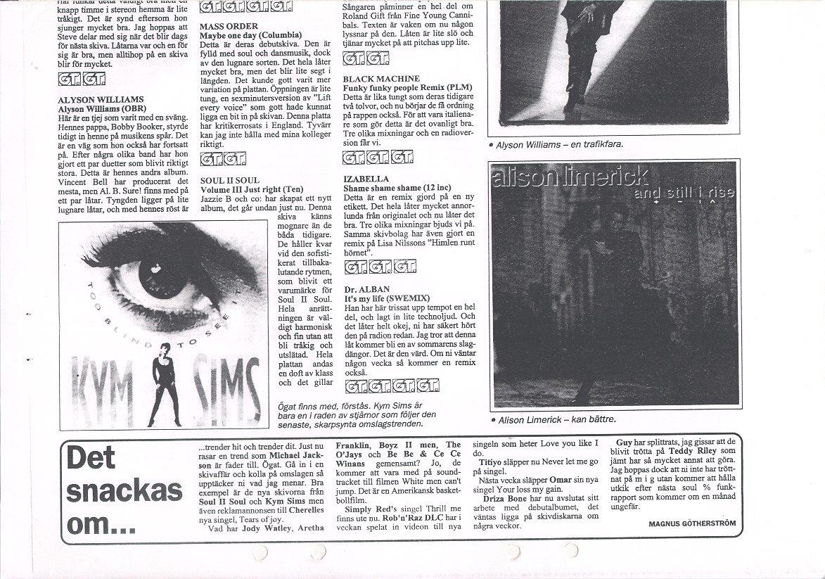 Soul & Funk 9 maj 1992