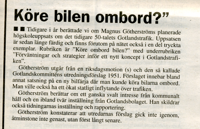 GT 8 september 2004