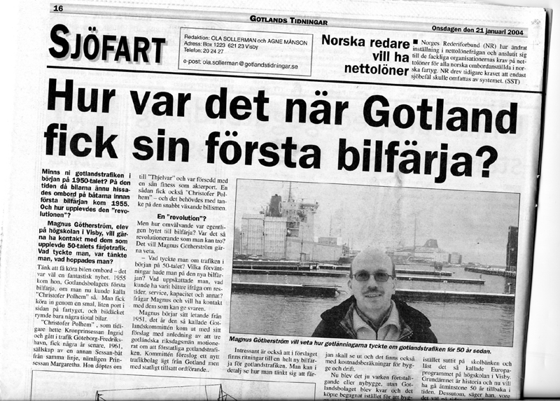 GT 21 januari 2004